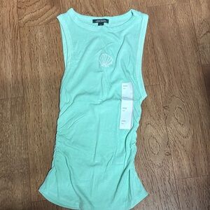NWT Wild Fable Light Green Muscle Tee